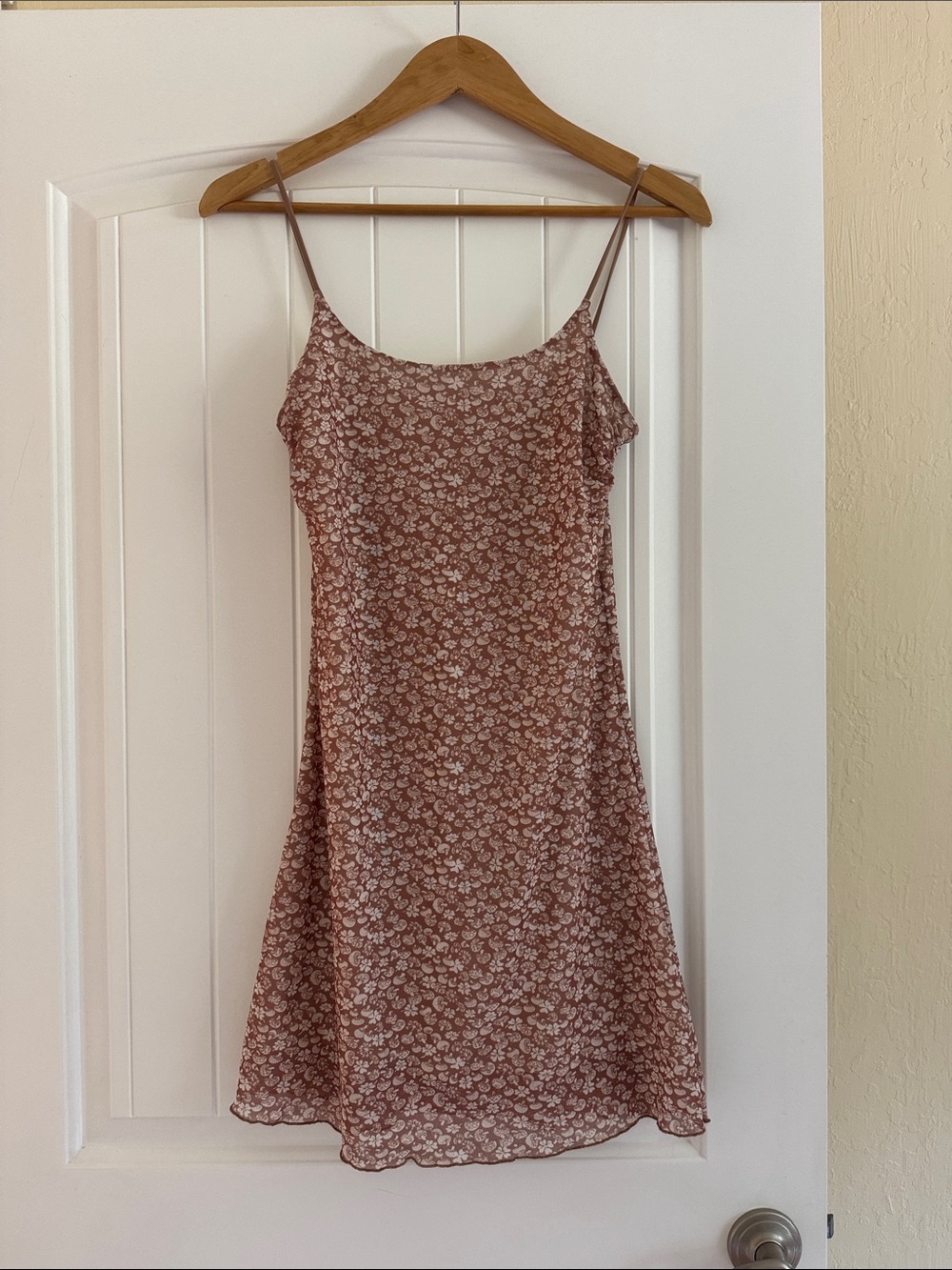 bp Floral Slip Mini Dress